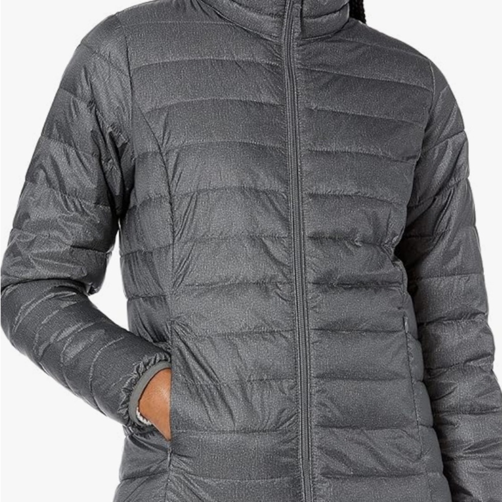 Women's Lightweight Long-Sleeve Water-Resistant Packable Puffer Jacket